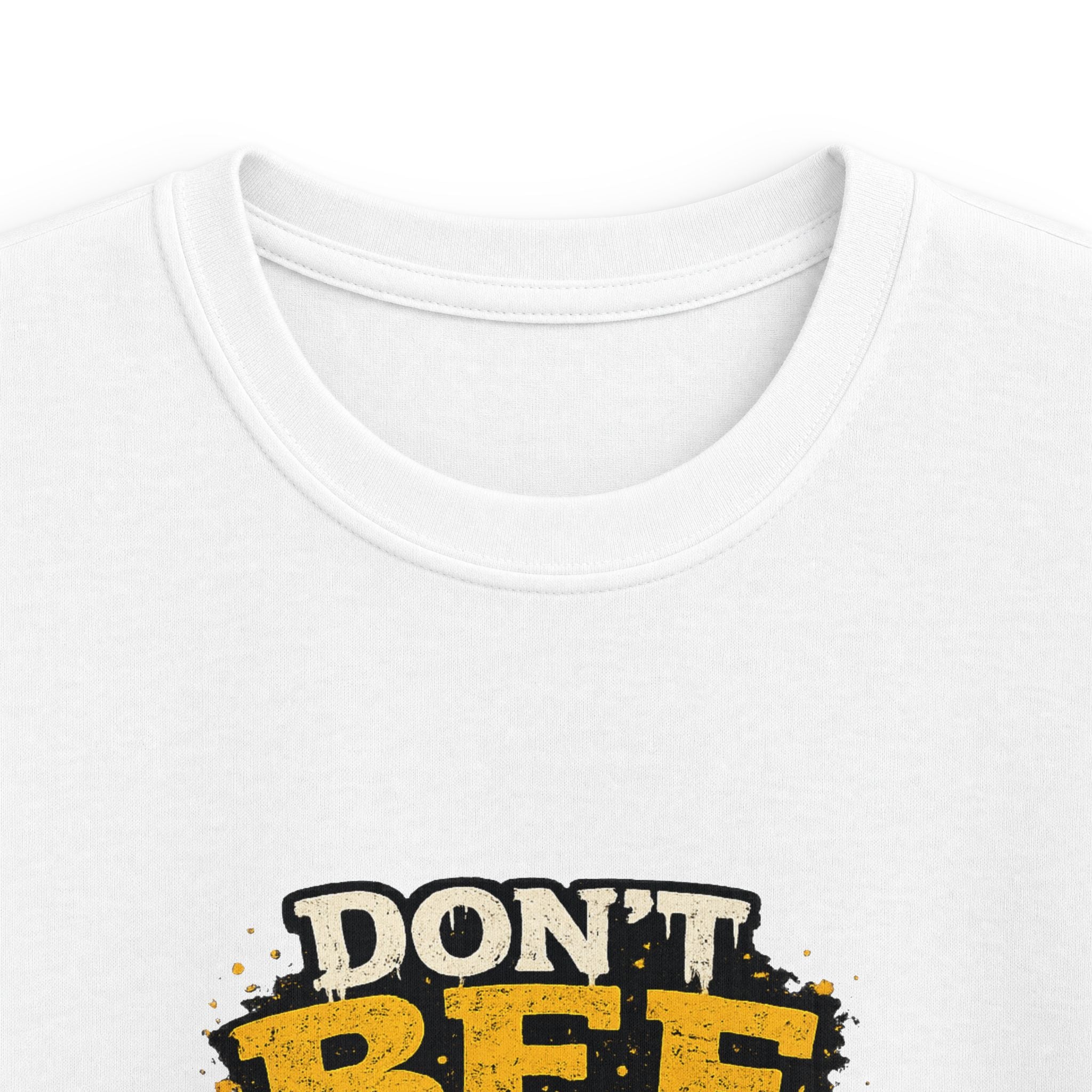 Kids Tee — "Don't Bee a Buster" Funny Bee Graphic Shirt for Children